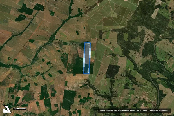 Imagem de satélite de Fazenda Pôr do Sol I - Parte 1 em Denise - MT