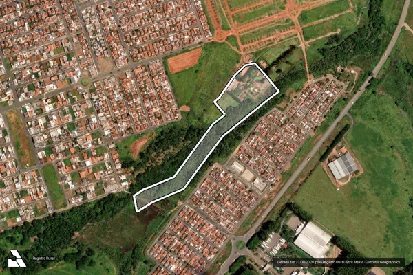 Imagem de satélite de FAZENDA PAO DE AÇUCAR - Gleba C em Araxá - MG