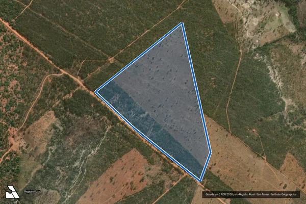 Imagem de satélite de FAZENDA BOQUEIRÃO - PARCELA 01 em Lagoa dos Patos - MG