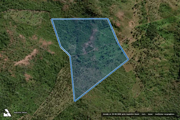 Imagem de satélite de Fazenda Sanharó - Parte 7 em Mirador - MA