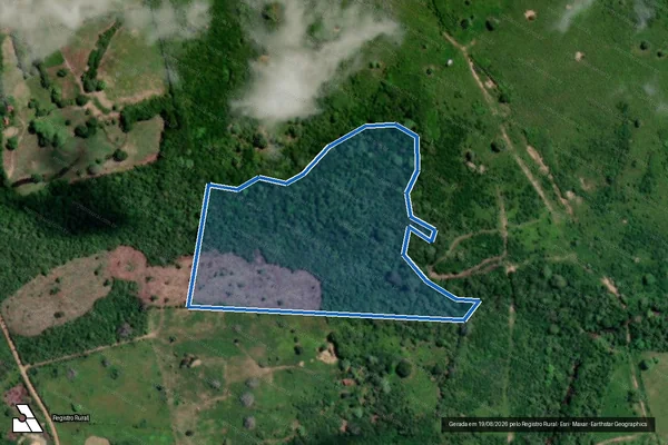 Imagem de satélite de FAZENDA BERRA BOI - Parte 1 em Glória do Goitá - PE