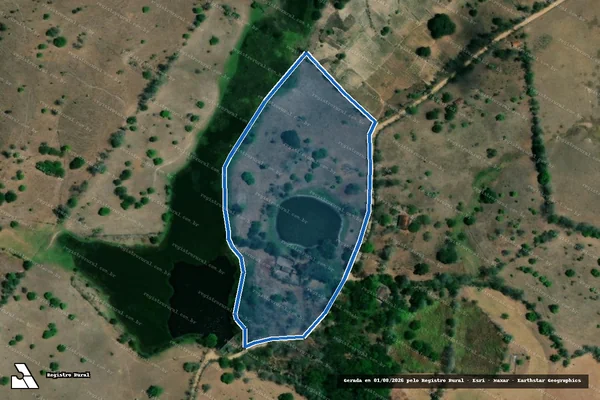 Imagem de satélite de Fazenda Cavaco - GLEBA_A-AREA_2 em Viçosa - AL