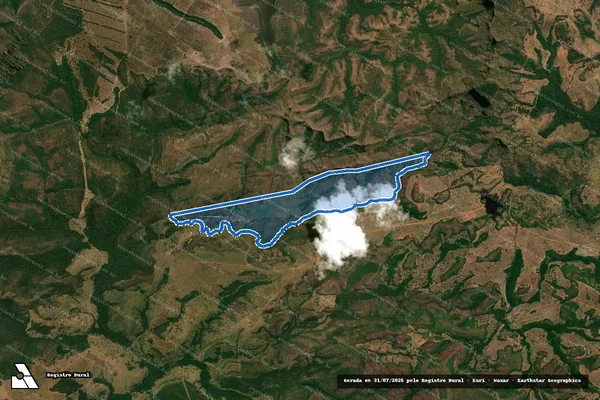 Imagem de satélite de Fazenda Nova Piquerobi -  Gleba A em Poxoréu - MT