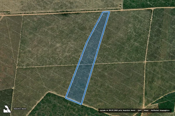 Imagem de satélite de Fazenda Taperinha A/B - Fazenda Taperinha A/B em Inhambupe - BA
