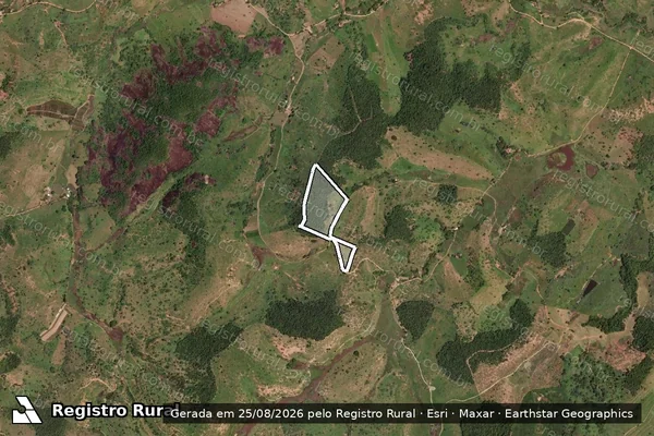 Imagem de satélite de MATÃO, CEDRO OU REGENCIA                                               - Parte 3 em Pocrane - MG