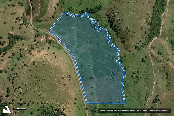 Imagem de satélite de FAZENDA NOVA OLINDA - PARCELA 02 em Santa Helena de Minas - MG