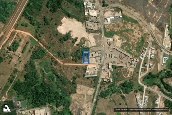 Imagem de satélite de FAZENDA SANTA LUZIA - 04 em Marabá - PA