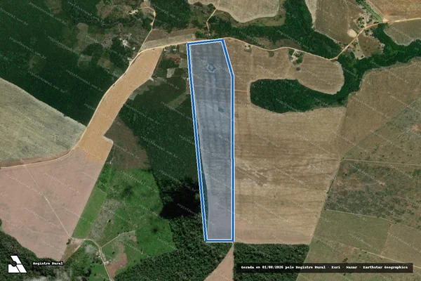 Imagem de satélite de FAZENDA STEFANELO - PARTE 6 - em Mojuí dos Campos - PA