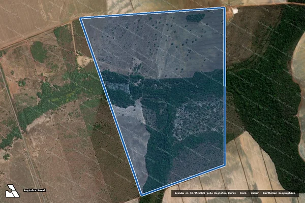 Imagem de satélite de FAZENDA PROGRESSO - PROGESSO em Caseara - TO