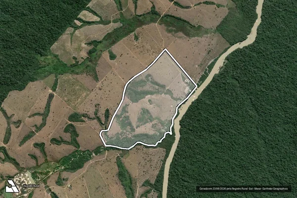 Imagem de satélite de FAZENDA SANTA LÚCIA