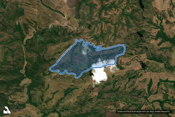 Imagem de satélite de Fazenda Nova Piquerobi / Fazenda Nova Piquerobi – Gleba B em Poxoréu - MT