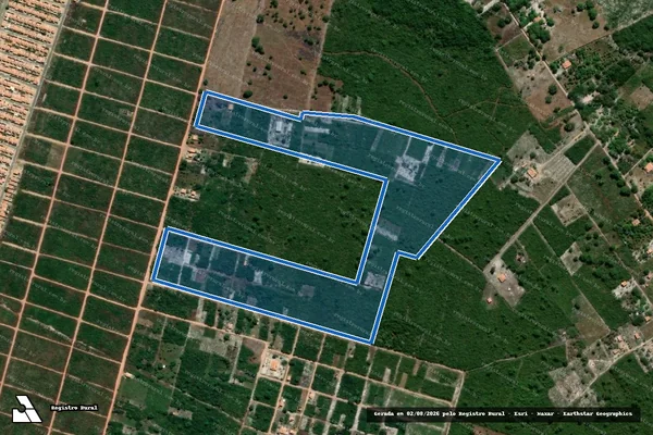 Imagem de satélite de FAZENDA SOL NASCENTE II GLEBA A - Gleba C em Barra do Corda - MA