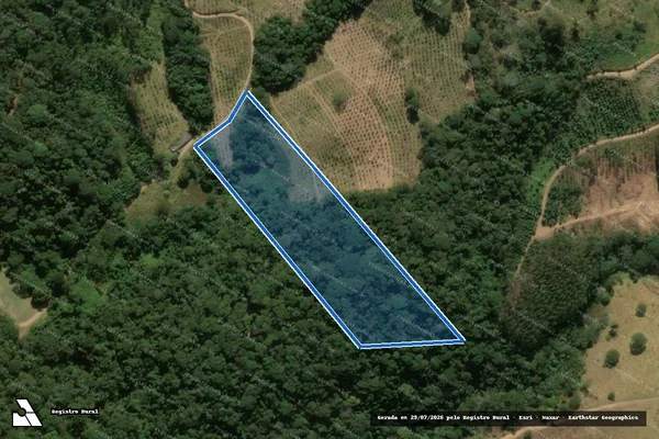 Imagem de satélite de Fazenda Baturité - Lote 59 em Teresópolis - RJ