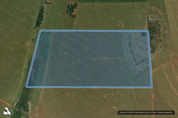 Imagem de satélite de Fazenda Paineira Branca II em Mirante do Paranapanema - SP
