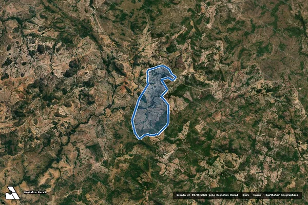 Imagem de satélite de Fazenda Bacuri  - Parte 1 em Araguapaz - GO
