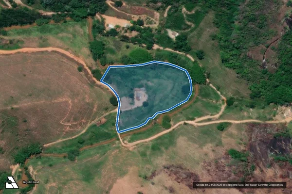 Imagem de satélite de Barra do Jequitibá - PARCELA_03 em Reduto - MG