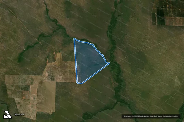 Imagem de satélite de Fazenda Alto Guaporé II - Parte 1 em Vale de São Domingos - MT
