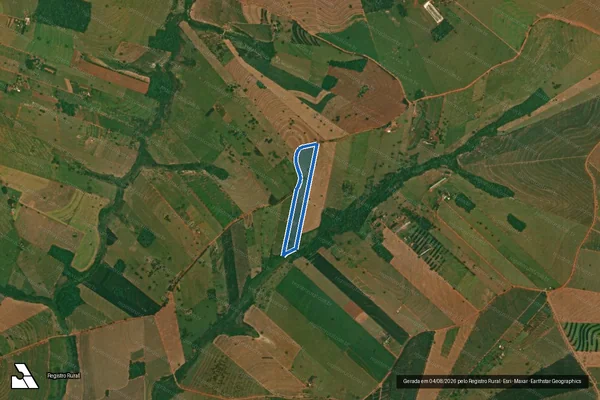 Imagem de satélite de LOTE RURAL Nº 632 - Parte 1 em Altônia - PR