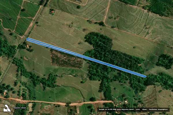 Imagem de satélite de SÍTIO SANTO ANTONIO  - PARTE 01/02 em Birigui - SP