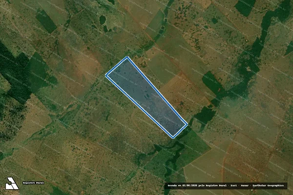 Imagem de satélite de Fazenda Santa Fé do Buriti - Lote 301 - Parcela 1 em Pontes e Lacerda - MT