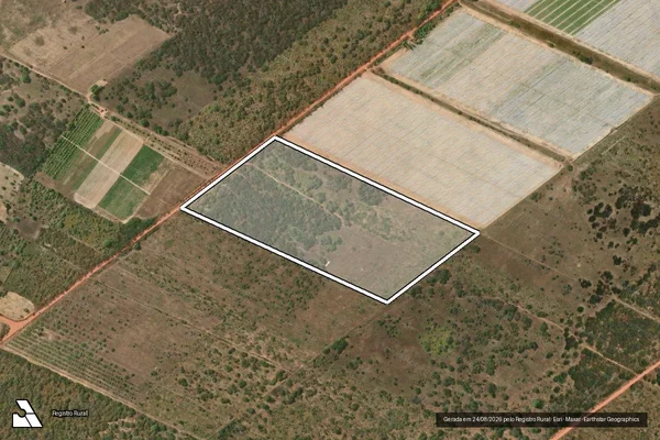 Imagem de satélite de PROJETO DE ASSENTAMENTO MAÍSA ? LOTE 168 - Parte 1 em Mossoró - RN