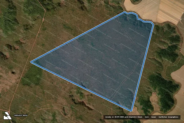 Imagem de satélite de FAZENDA SÃO JOSÉ - Parte 4 em Mirador - MA