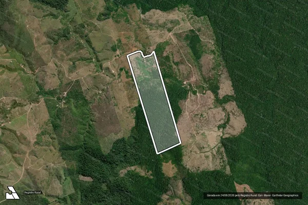 Imagem de satélite de FAZENDA  CONQUISTA  - Fazenda Esplanato ? Parte 1 em Rondon do Pará - PA
