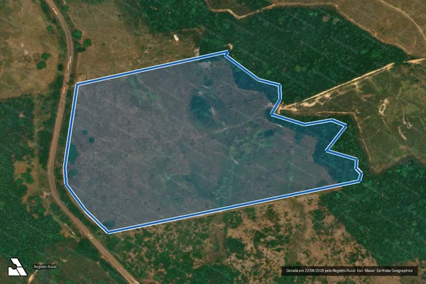 Imagem de satélite de FAZENDA NOVA ESPERANÇA  - GLEBA ARURI 2-T / Parte 3