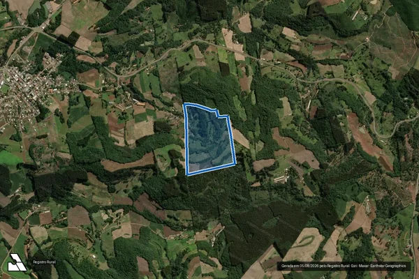 Imagem de satélite de SÍTIO NEIS - Parte 1 em Jaborá - SC