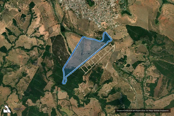 Imagem de satélite de FAZENDA FRUTAL E FAZENDA DOS SONHOS - Parte 1 em São Gonçalo do Pará - MG