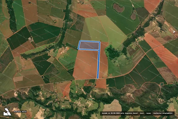 Imagem de satélite de FAZENDA BARREIRO E ALAGOAS - Gleba D em Patos de Minas - MG