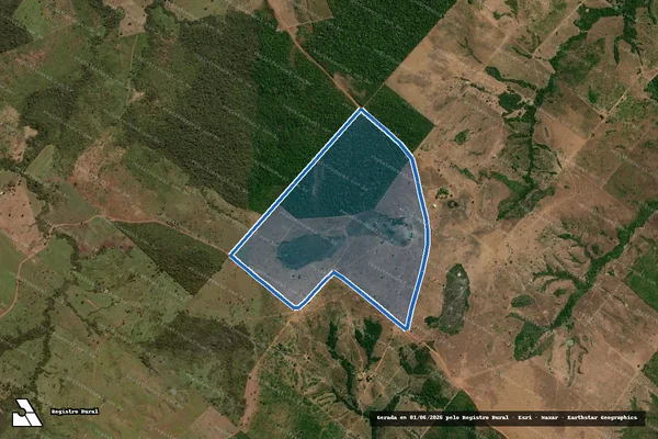 Imagem de satélite de RANCHO DO ARAGUAIA II - Gleba B em Conceição do Araguaia - PA