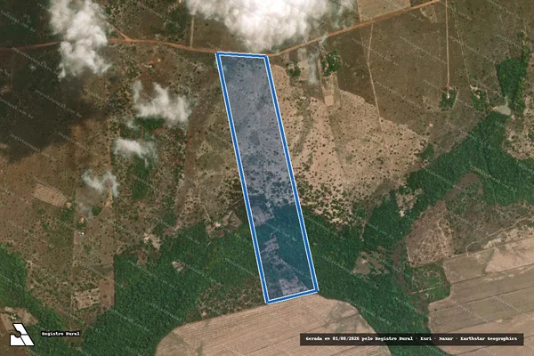 Imagem de satélite de LOTE 11, PA ONALICIO BARROS - LOTE 11, PA ONALICIO BARROS em Caseara - TO