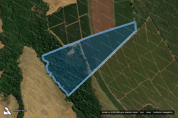 Imagem de satélite de Fazenda Jequitibá - Fazenda Jequitibá em Ibiraci - MG