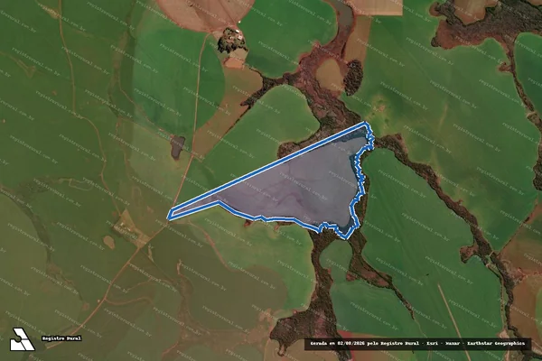 Imagem de satélite de Fazenda Roda de Ferro - Matricula 9377 ? R.11 em Panambi - RS