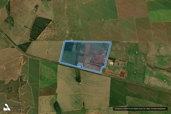 Imagem de satélite de Fazenda Copasul I - Área 1 - PARTE 01 em Naviraí - MS