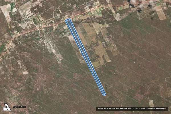 Imagem de satélite de SITIO PINDOBA ? LOTE 00867 - Parte 1 em Ibiapina - CE