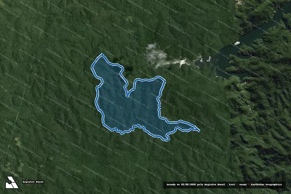 Imagem de satélite de Gleba  6 B / PARTE 1 em Piedade - SP