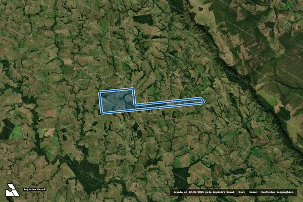 Imagem de satélite de FAZENDA ADORAMA em Araputanga - MT