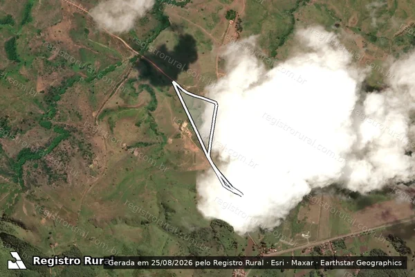 Imagem de satélite de FAZENDA REZENDE - GLEBA 1 em Capela - SE