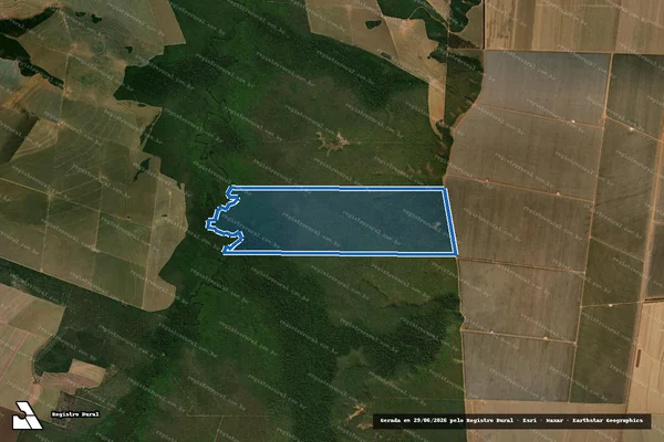 Imagem de satélite de Fazenda Estancia União - Gleba B - PARTE 5 em Sapezal - MT