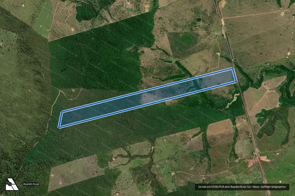 Imagem de satélite de FAZENDA PRIMAVERA I - Parte 1 em Itinga do Maranhão - MA