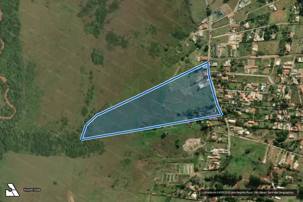 Imagem de satélite de SÍTIO SANTANNA 04-B / Parte 1 em Taubaté - SP