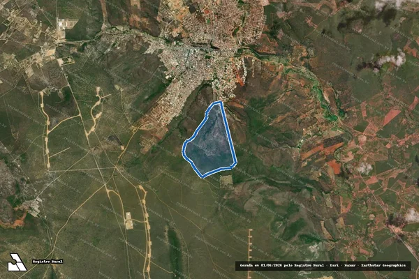Imagem de satélite de Sítio dos Montes  - Parte 2 em Caetité - BA