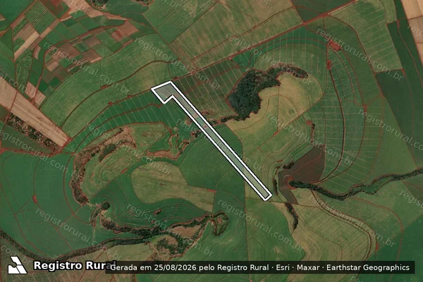 Imagem de satélite de Fazenda Santa Veridiana - Fazenda Santa Veridiana - Gleba C em Barrinha - SP