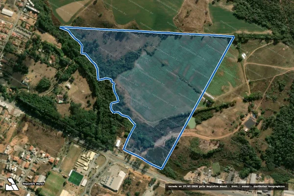 Imagem de satélite de CORREGO DO MEIO - Parte 1 em Poços de Caldas - MG