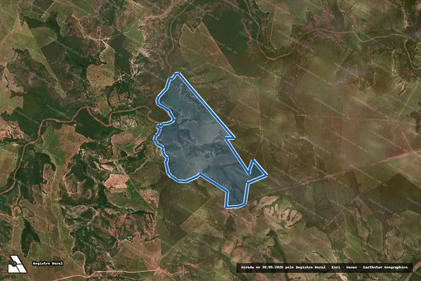 Imagem de satélite de FAZENDA ESPERANÇA - Parte 1 em Torixoréu - MT