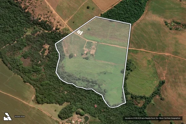 Imagem de satélite de FAZENDA PARAISO DO RIO PRETO - PARTE 2 em Rio Verde - GO