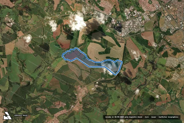 Imagem de satélite de FAZENDA NIAGARA - GLEBA A - 001 em Restinga - SP