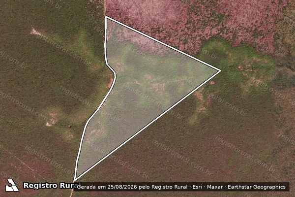 Imagem de satélite de Casa Nova ? data Serrinha - Parte 2 em Pajeú do Piauí - PI